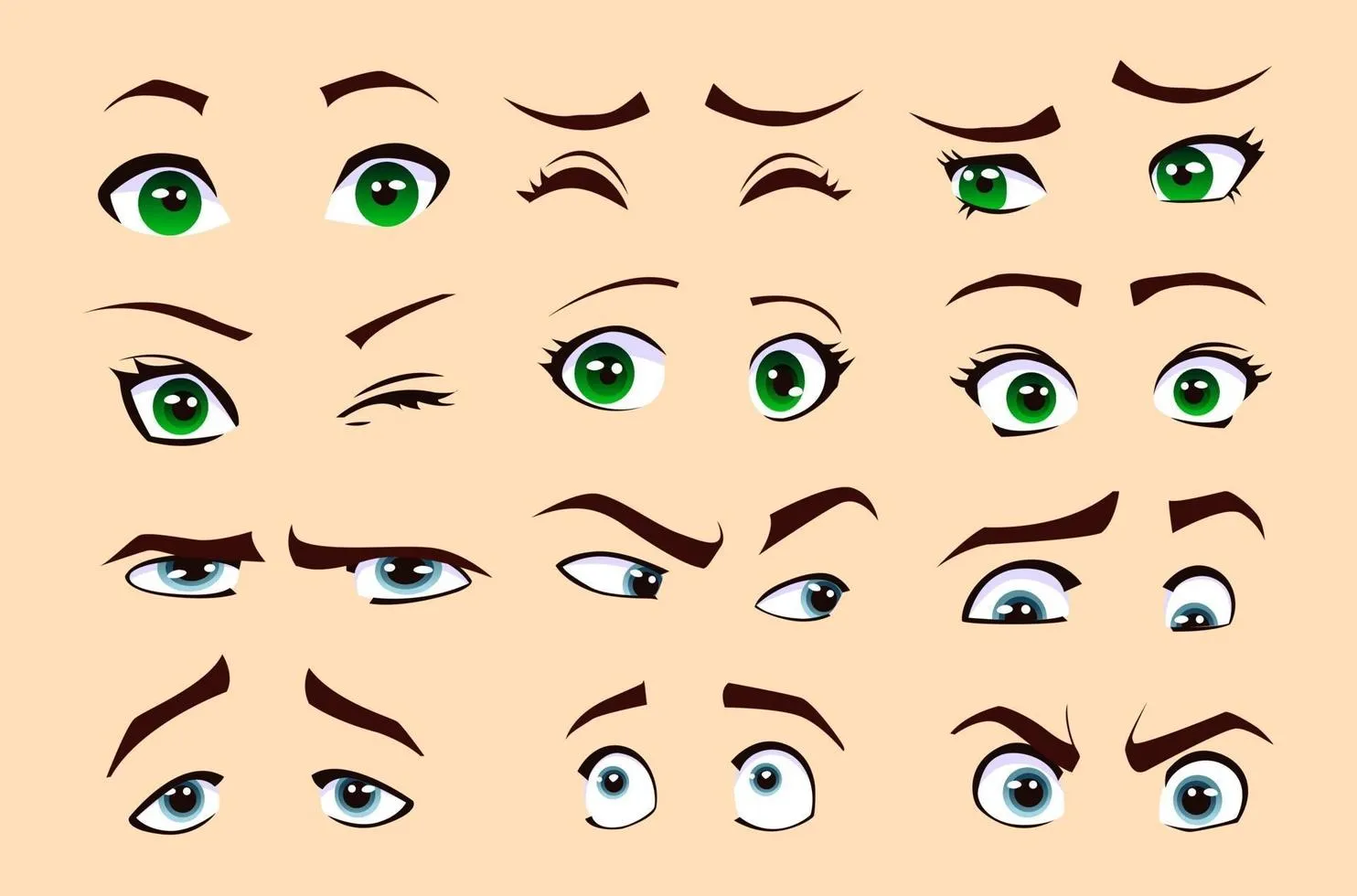 Quelle est la signification du regard vide et comment l'interpréter
