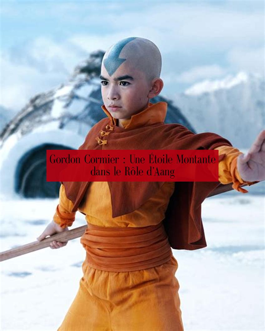  Gordon Cormier : Une Étoile Montante dans le Rôle d'Aang 