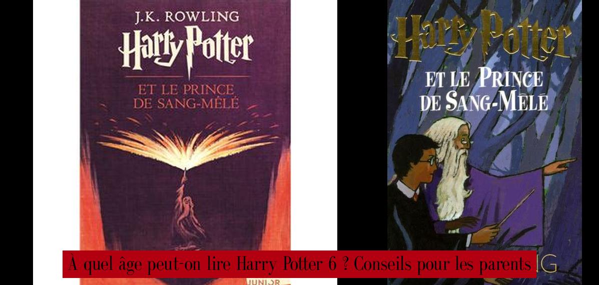 À quel âge peut-on lire Harry Potter 6 ? Conseils pour les parents