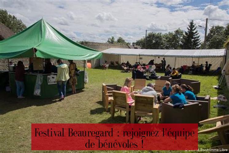 Festival Beauregard : rejoignez l'équipe de bénévoles !