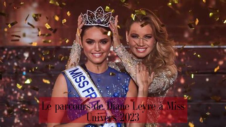 Le parcours de Diane Leyre à Miss Univers 2023