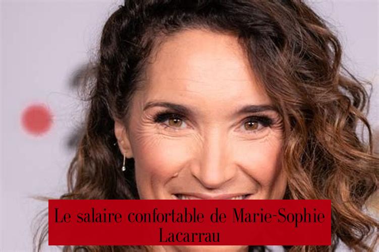 Le salaire confortable de Marie-Sophie Lacarrau
