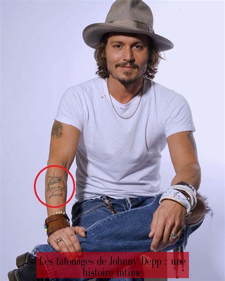 Les tatouages de Johnny Depp : une histoire intime