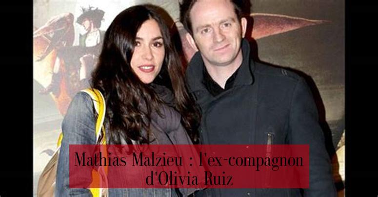 Mathias Malzieu : l'ex-compagnon d'Olivia Ruiz