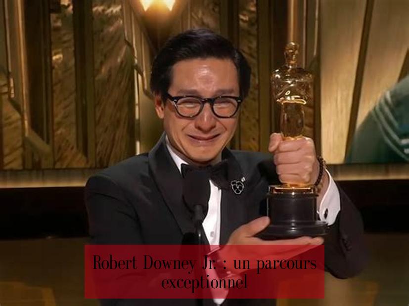 Robert Downey Jr. : un parcours exceptionnel