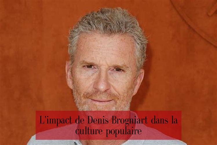 L'impact de Denis Brogniart dans la culture populaire