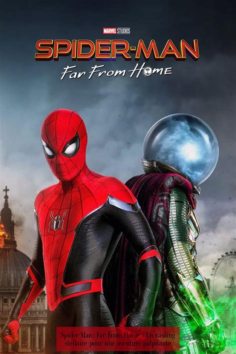 Spider-Man: Far From Home - Un casting stellaire pour une aventure palpitante