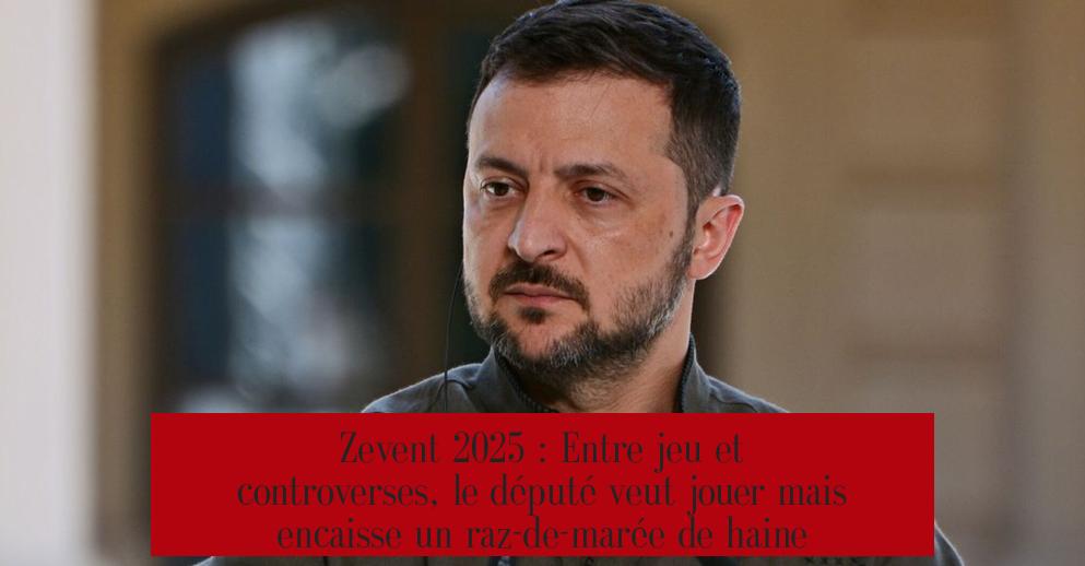 Zevent 2025 : Entre jeu et controverses, le député veut jouer mais encaisse un raz-de-marée de haine