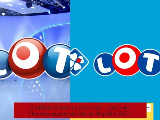 2 millions d’euros en jeu ce soir : serez-vous l’heureux gagnant du Loto du 30 juillet 2025 ?