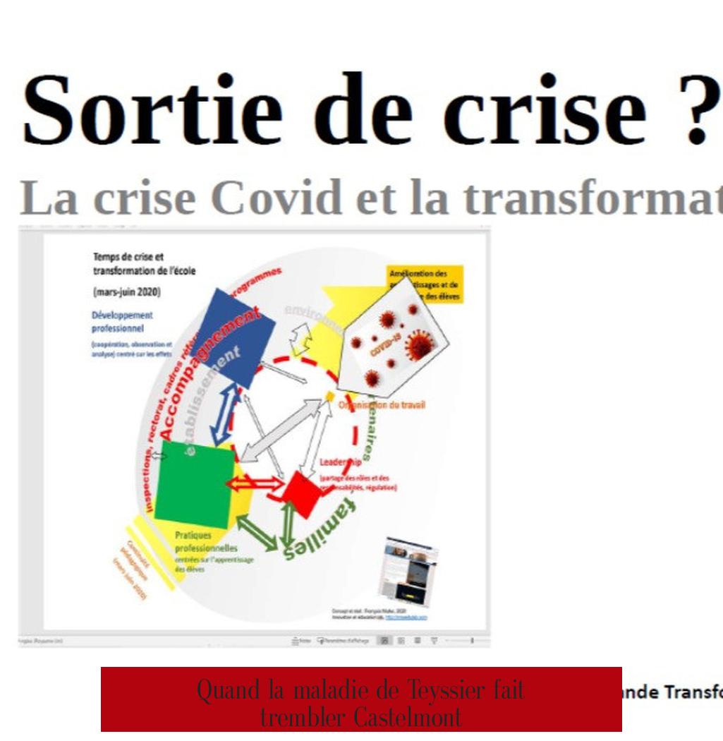Quand la maladie de Teyssier fait trembler Castelmont