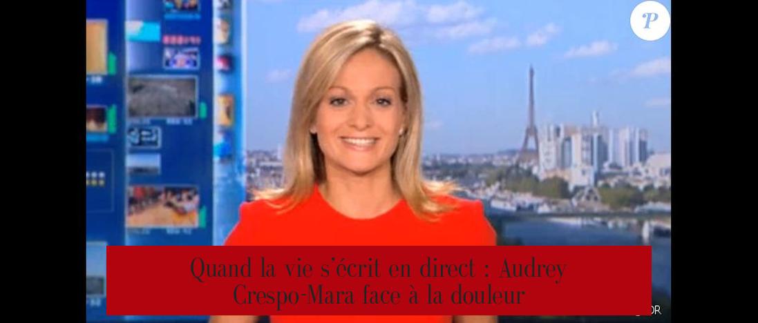 Quand la vie s’écrit en direct : Audrey Crespo-Mara face à la douleur