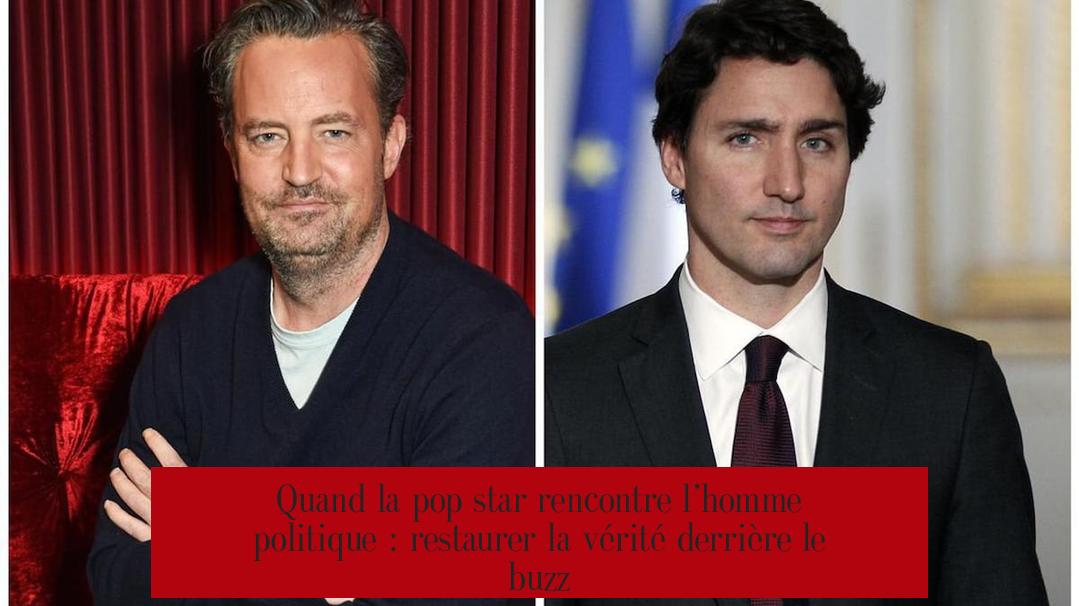 Quand la pop star rencontre l’homme politique : restaurer la vérité derrière le buzz