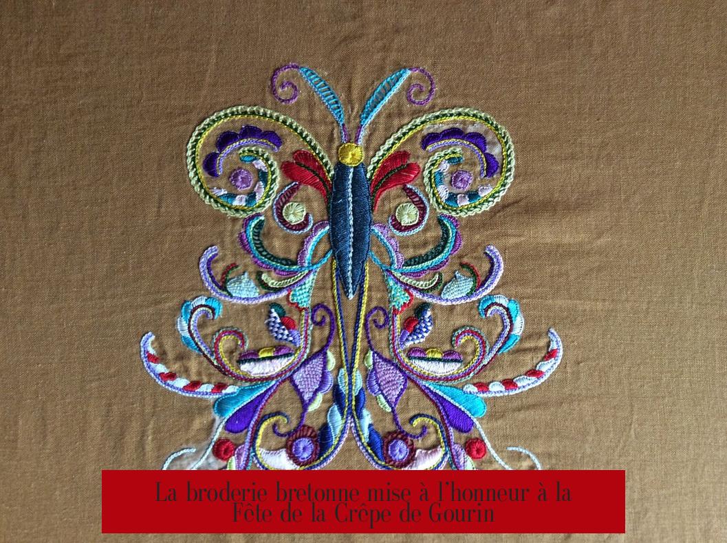 La broderie bretonne mise à l’honneur à la Fête de la Crêpe de Gourin