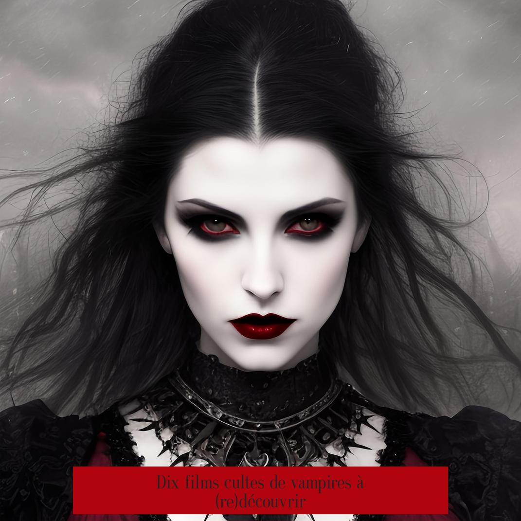 Dix films cultes de vampires à (re)découvrir