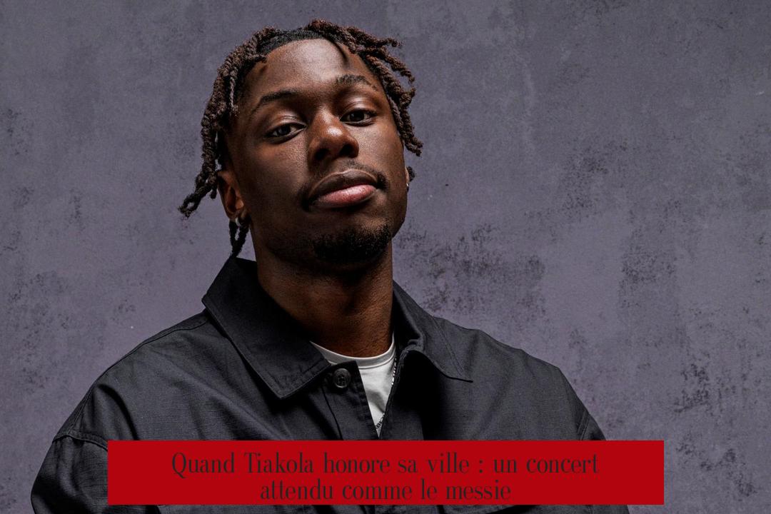 Quand Tiakola honore sa ville : un concert attendu comme le messie