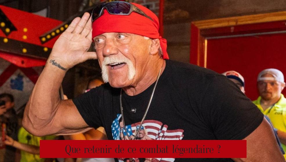 Que retenir de ce combat légendaire ?