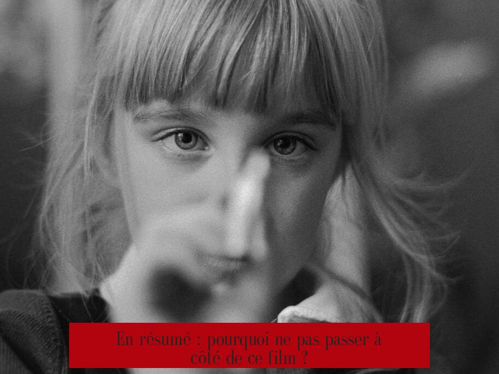 En résumé : pourquoi ne pas passer à côté de ce film ?