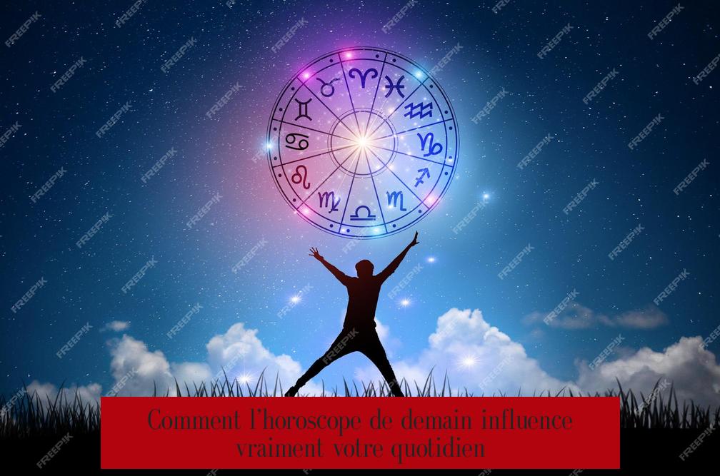 Comment l’horoscope de demain influence vraiment votre quotidien