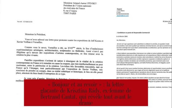 « Bonjour et au revoir » : la lettre glaçante de Krisztina Rády, ex-femme de Bertrand Cantat, qui révèle tout avant le drame