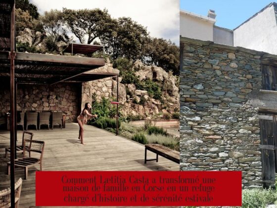 Comment Lætitia Casta a transformé une maison de famille en Corse en un refuge chargé d’histoire et de sérénité estivale