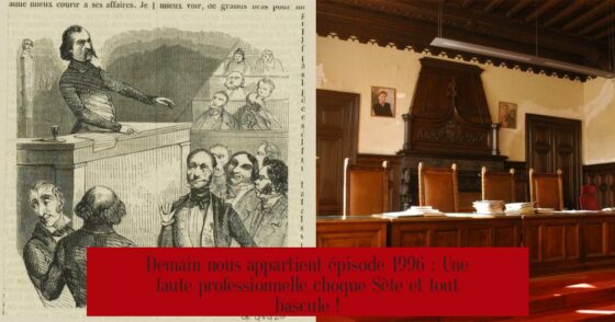 Demain nous appartient épisode 1996 : Une faute professionnelle choque Sète et tout bascule !