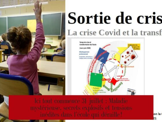 Ici tout commence 31 juillet : Maladie mystérieuse, secrets explosifs et tensions inédites dans l’école qui déraille !