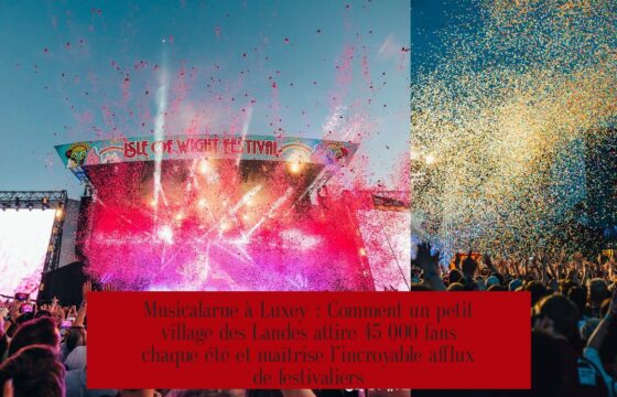 Musicalarue à Luxey : Comment un petit village des Landes attire 45 000 fans chaque été et maîtrise l’incroyable afflux de festivaliers