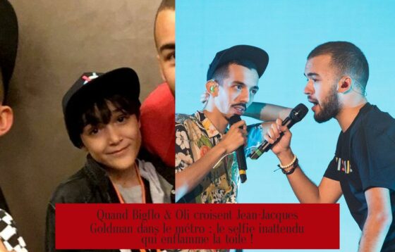 Quand Bigflo & Oli croisent Jean-Jacques Goldman dans le métro : le selfie inattendu qui enflamme la toile !