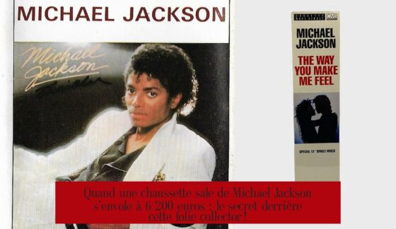 Quand une chaussette sale de Michael Jackson s’envole à 6 200 euros : le secret derrière cette folie collector !
