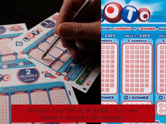 Résultats Loto FDJ du 30 juillet : Avez-vous Touché le Jackpot Cette Semaine ?