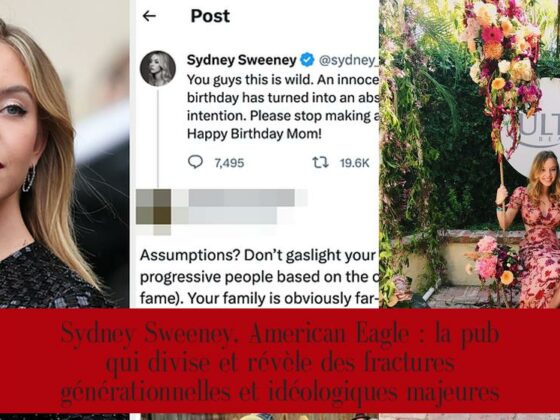 Sydney Sweeney, American Eagle : la pub qui divise et révèle des fractures générationnelles et idéologiques majeures