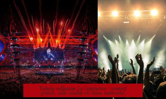 Tiakola enflamme La Courneuve : concert gratuit, salle comble et chaos inattendu!
