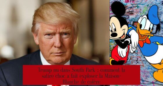 Trump nu dans South Park : comment la satire choc a fait exploser la Maison-Blanche de colère