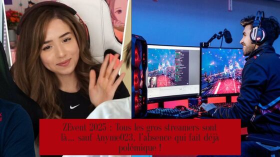 ZEvent 2025 : Tous les gros streamers sont là… sauf Anyme023, l’absence qui fait déjà polémique !